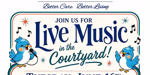 Family Night Discussion and Live Concert in the Courtyard!