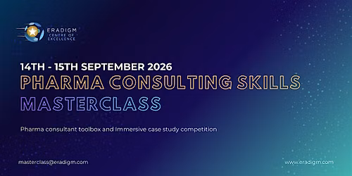 Pharma Consulting Skills Masterclass - September 2026
