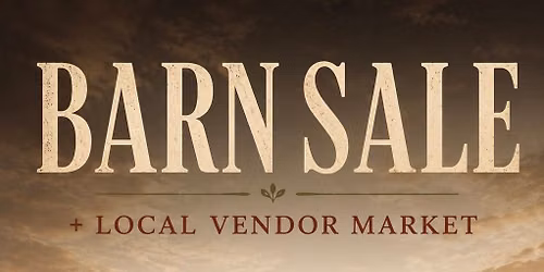 Dunsford Barn Sale & Vendor Market