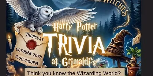 Harry Potter Trivia Night @ Grimaldi's
