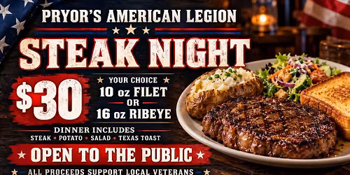 Steak Night Fundraiser