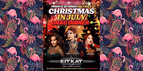 The Christmas in July Drag Dinner