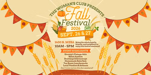 Fall Festival \ud83c\udf83 2026