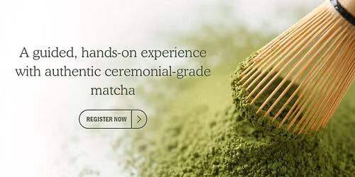 The Noku Matcha Ceremony \u00d7 Masson's Cafe