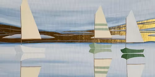 Nikki Storer: Gilded Sails \u2013 Live Painting Demo