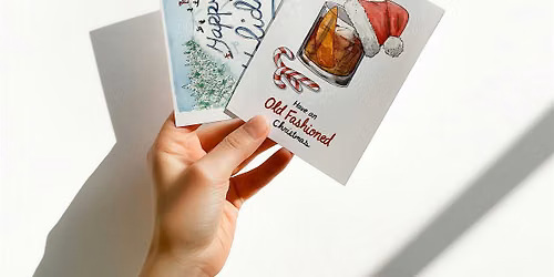Paint Your Own Holiday Cards at Baerlic Brewing Alberta