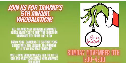 Tammie\u2019s Grinch Whobalation