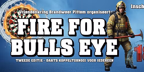 Fire for Bullseye - Dartstornooi Brandweer Pittem
