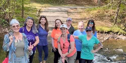 \ud83d\udc9c Step Sisters Walk Salem Creek Greenway Creek Crossing + Picnic Lunch 