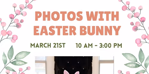 Photos with the Easter Bunny