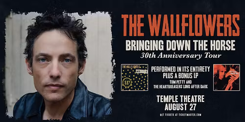 The Wallflowers Bringing Down the Horse 30th Anniversary Tour