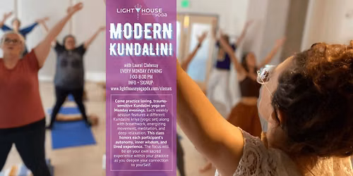 MODERN KUNDALINI (Monday Evenings) @ Lighthouse Community Yoga PDX