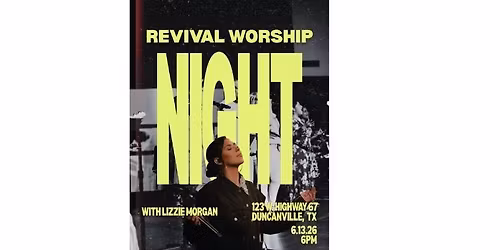 Revival Worship Night with Lizzie Morgan