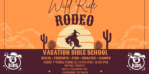 VBS @ Bethel Temple