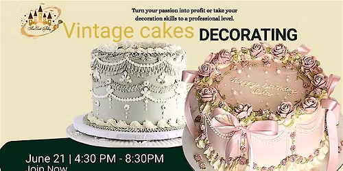 "From Plain to Pretty - Cake Decoration Workshop"