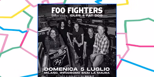 Foo Fighters @ I-Days Milano Coca-Cola 2026