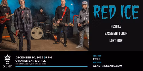 Red Ice | December 20 at O'Hares Bar & Grill