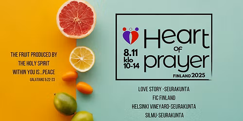 Heart of Prayer Finland 2025