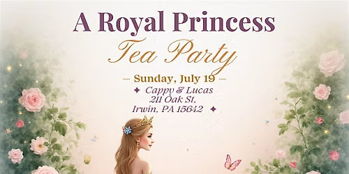 A Royal Tea Party with  Rapunzel hosted by The Yellow Daisy