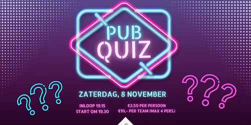 Pubquiz Wijkcentrum de Daalder