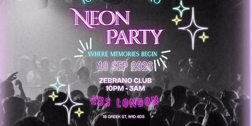NEON PARTY - DRESS TO GLOW - ESCP