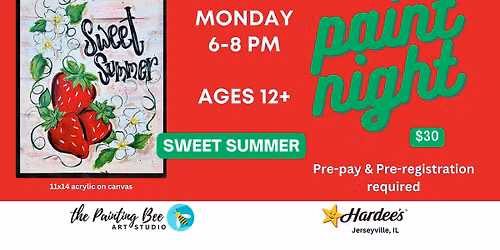 Sweet Summer, Paint Night, 5/29/26