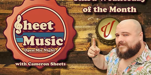 Sheet Music - Open Mic Night