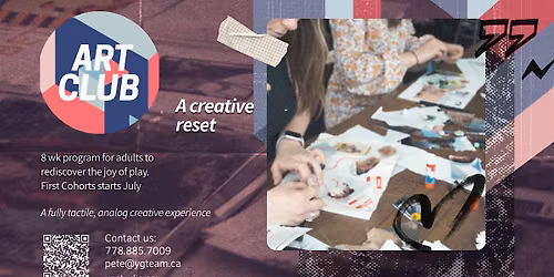 8-Week Summer Adult Art Club - Rekindle Your Creative Confidence