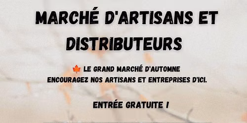 March\u00e9 d'artisans et distributeurs 