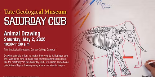 Saturday Club at the Tate Geological Museum