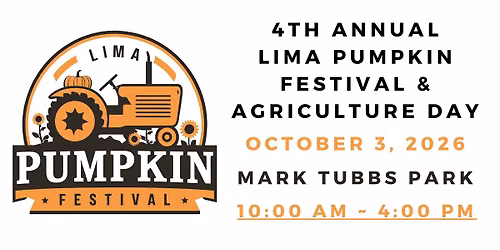 2026 Lima Pumpkin Festival & Agricultural Day