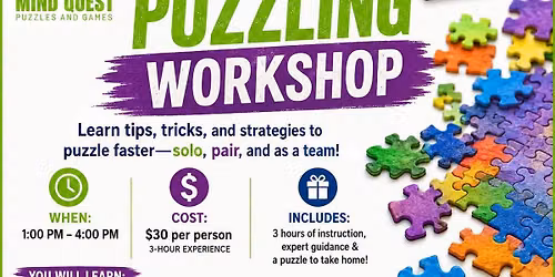 Speed Puzzling Workshop