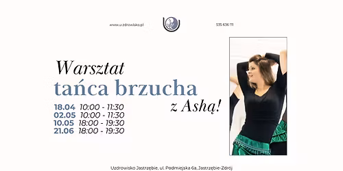 Warsztat ta\u0144ca brzucha z Ash\u0105!