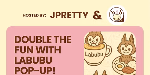 Double the Fun with Labubu Pop up