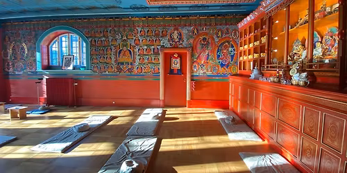 Lecture about buddhism and meditation in English