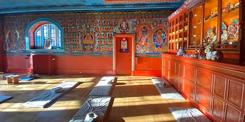 Lecture about buddhism and meditation in English