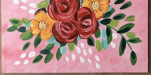 Paint a Floral Bouquet!