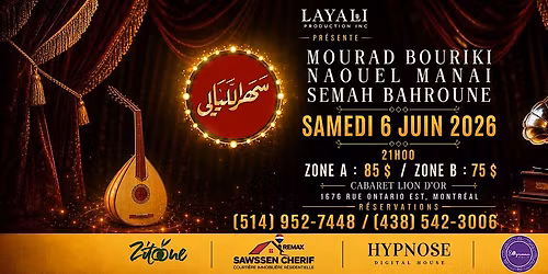 Sahar Layali 6 juin 2026