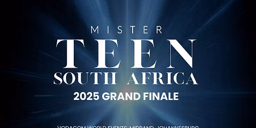 Mister TEEN South Africa 2025