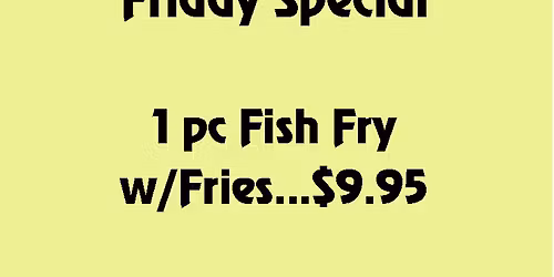 The Drunken Clam $9.95 Friday Food & Drink Specials St Pete Beach