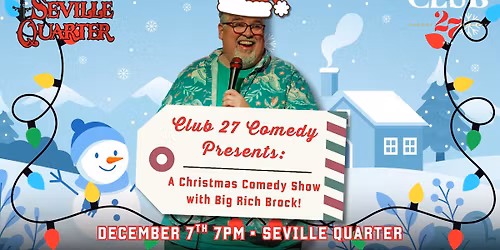 Comedy Night with Big Rich Brock!