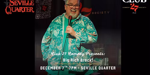 Comedy Night with Big Rich Brock!
