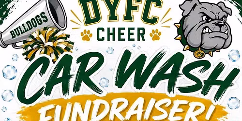 DYFC Car Wash Fundraiser! \ud83d\udce3\ud83d\udc3e