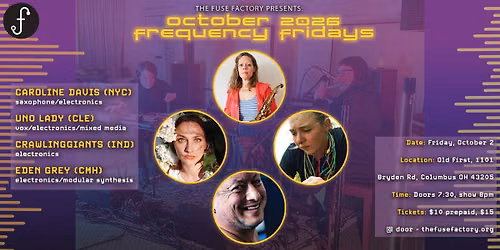 October 2026 Frequency Fridays