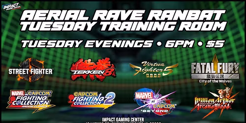 Aerial Rave Ranbat - Tuesday Training Room