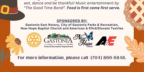 Thanksgiving Luncheon for Senior Citizens 