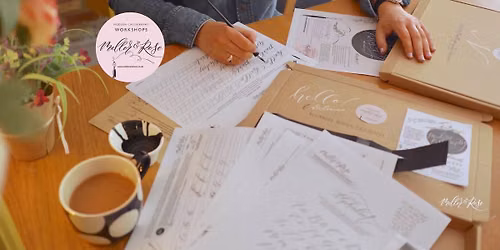 Modern Calligraphy Workshop at Stringers Lytham (morning)