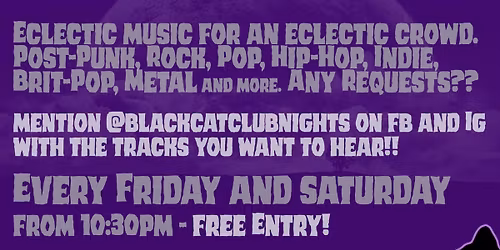 Witching Hour Alternative Club Night