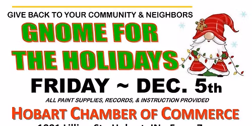 Gnome for the Holidays - A Record Painting Party