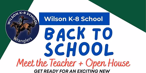 2026 Back to School Open House\/Meet the Teacher